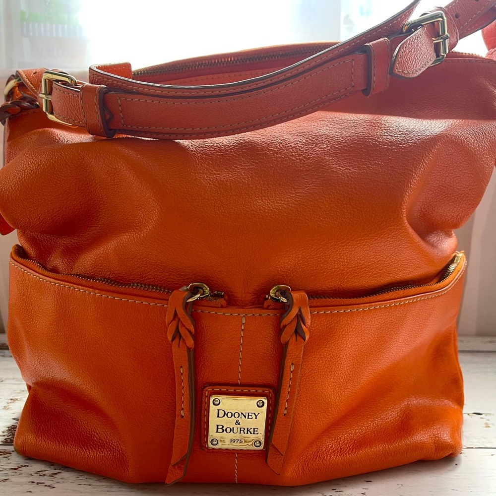 Orange Dooney and Bourke shoulder bag